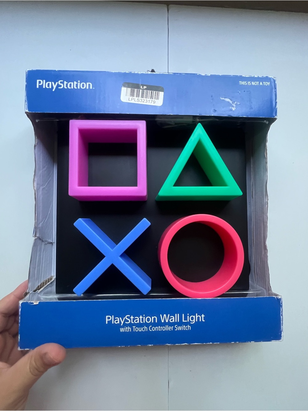 !!OPEN BOX!! Playstation Icon Wall Desk LED Light